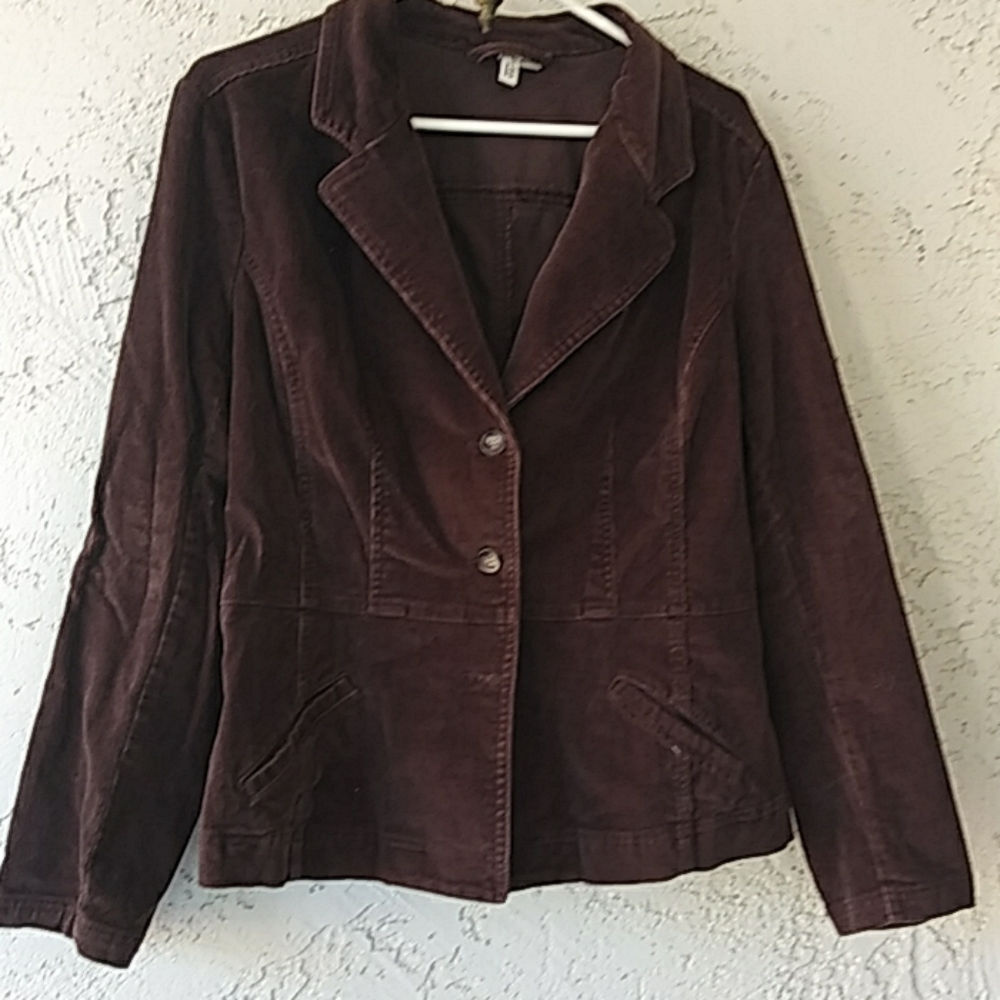 Brown corduroy jacket